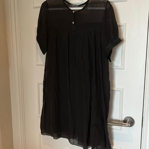 Really cute long 100% silk top made in Italy